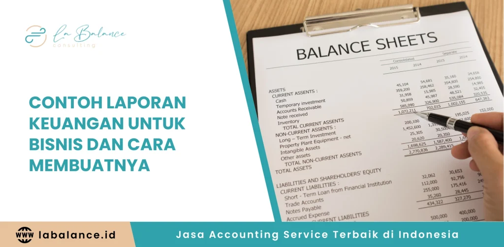 Contoh Laporan Keuangan untuk Bisnis