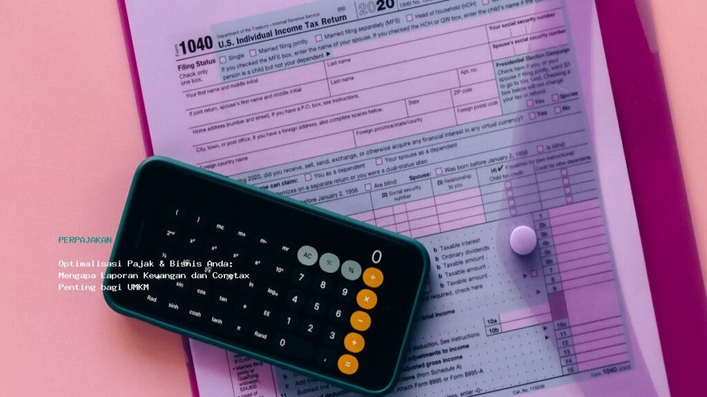Optimalisasi Pajak Amp Bisnis Anda Mengapa Laporan Keuangan Dan Coretax Penting Bagi Umkm
