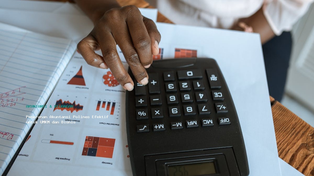 Penerapan Akuntansi Polines Efektif Untuk Umkm Dan Bisnis